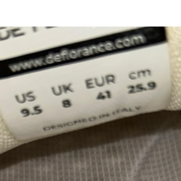 DF DE FLORANCE Cloudea™ women’s Sneakers Size 9.5 blue purple tan white - Picture 7 of 12